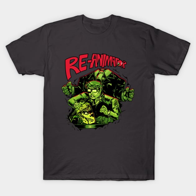 Re-Animator T-Shirt by Noiscin